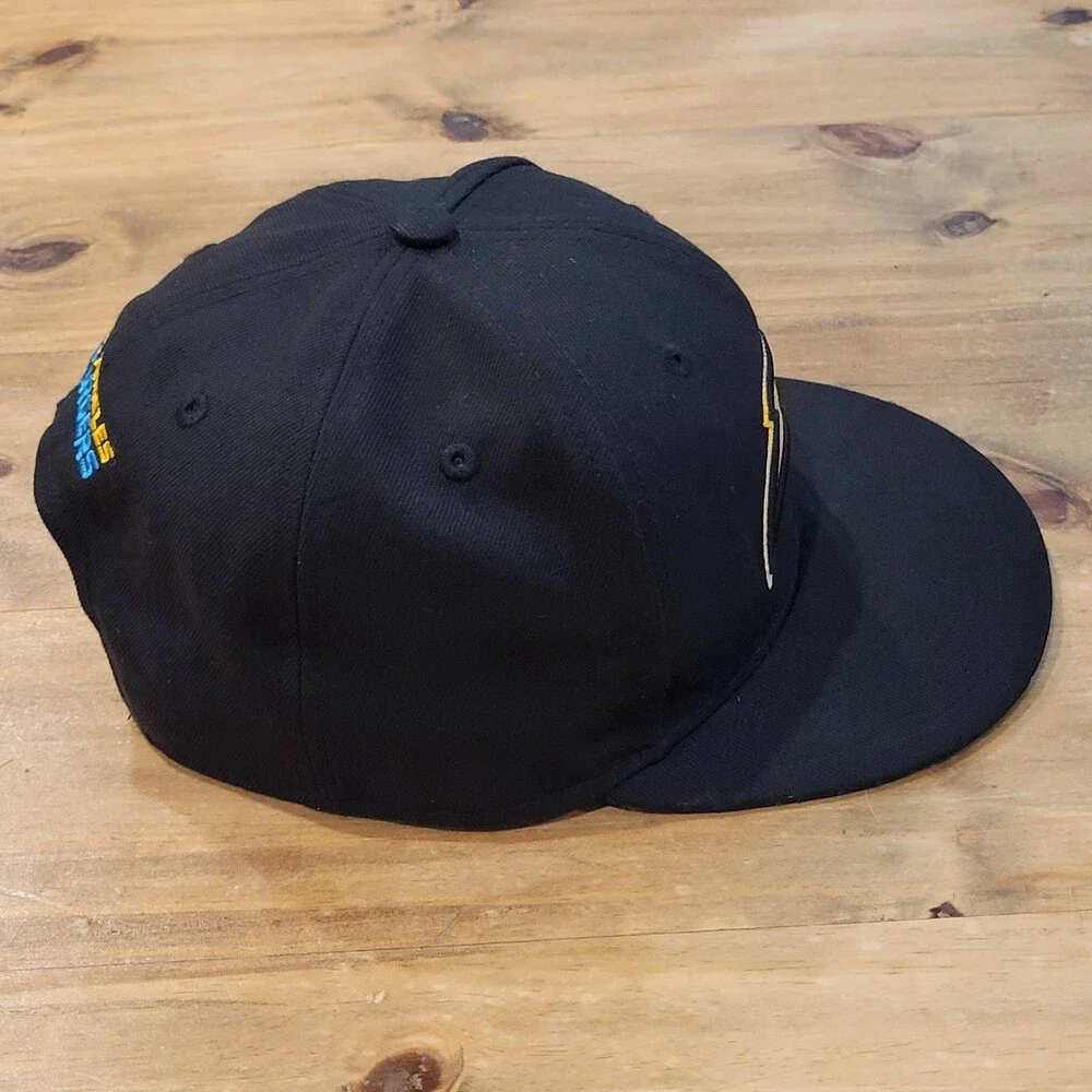 San Diego Chargers Hat Cap Snapback 9Fifty New Era Black Bolt Logo